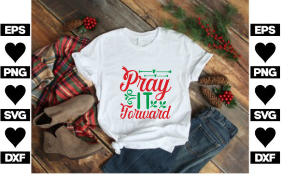 Christmas Jesus SVG: Pray It Forward