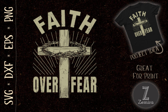 Jesus Christ Cross Faith over Fear: Finding Strength in Uncertain Times