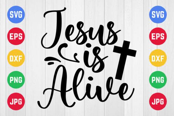 Jesus is Alive T Shirt Design: Wearing Hope Every Day