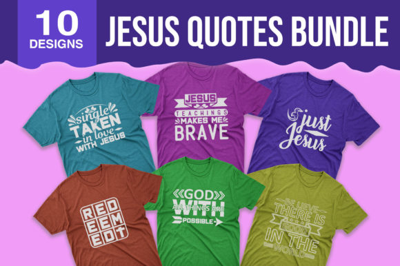Jesus SVG Bundle for Faith-Focused Design Projects