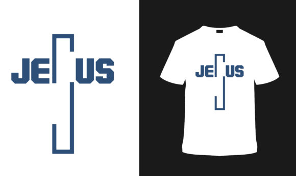 Jesus Typography T Shirt Design: Where Faith Meets Visual Language